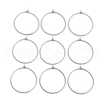 Brass Wine Glass Charm Rings EC067-3B-1