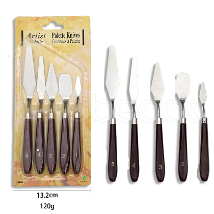5Pcs Painting Knife Sets PW-WG71730-01-1