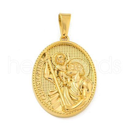 Ion Plating(IP) 304 Stainless Steel Pendants STAS-R231-18G-29-1