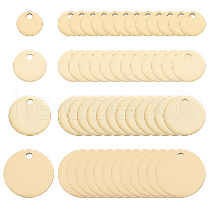 BENECREAT 120Pcs 4 Style 201 Stainless Steel Laser Cut Charms STAS-BC0003-72-1