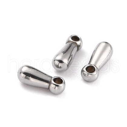 Non-Tarnish 304 Stainless Steel Chain Extender Drop STAS-H153-10C-P-1