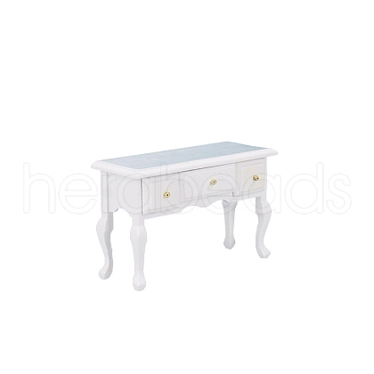 Wooden Drawer Console Table Miniature Ornaments PW-WG49203-01-1