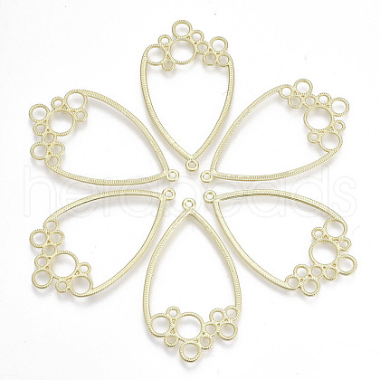 Rack Plating Alloy Chandelier Component Links PALLOY-S132-128-RS-1