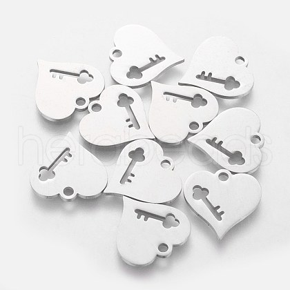 Non-Tarnish 201 Stainless Steel Charms STAS-S105-T140-1