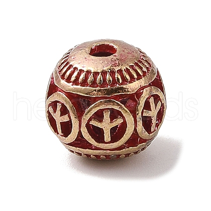 Alloy Beads TIBE-Q090-02G-1