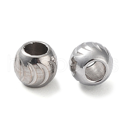 Tarnish Resistant 303 Stainless Steel Beads STAS-Q302-01D-P-1