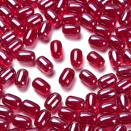 Opaque Glass Beads GLAA-Z012-01I-1