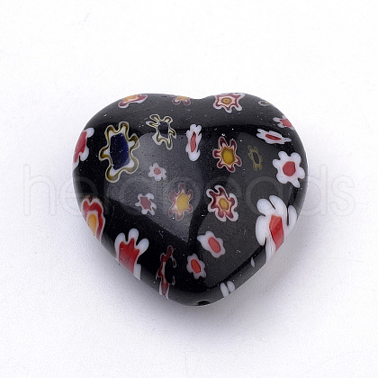 Handmade Millefiori Lampwork Beads LAMP-S187-03A-1