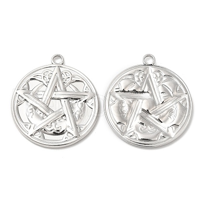 Non-Tarnish 304 Stainless Steel Pendants STAS-Z041-41P-1