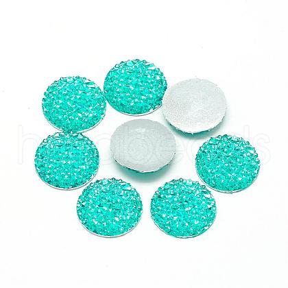 Resin Cabochons CRES-Q192-10mm-08-1