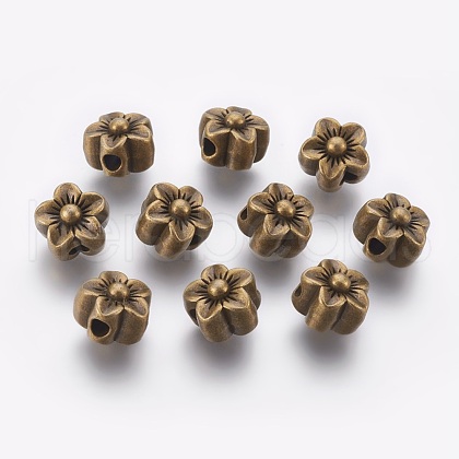 Tibetan Style Alloy Beads MPDL-5452-AB-LF-1