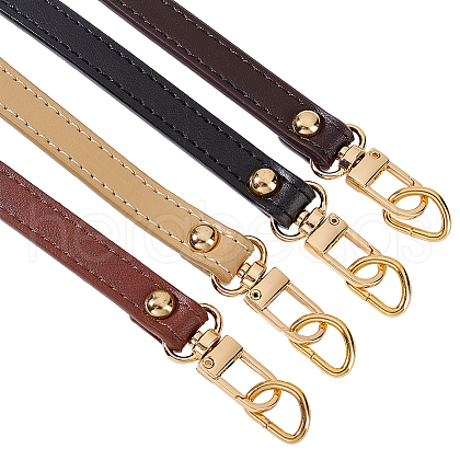 WADORN 4Pcs 4 Color PU Leather Bag Handles FIND-WR0003-99-1