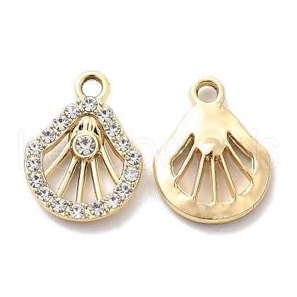 UV Plating Alloy Pendants ALRI-M020-22G-1