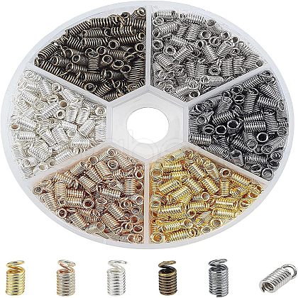 Iron Coil Cord Ends IFIN-NB0001-08-1