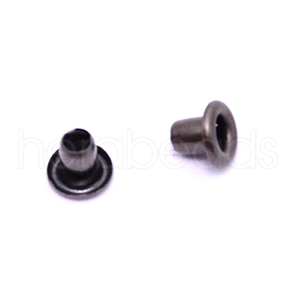 Iron European Clasps IFIN-WH0057-08B-1