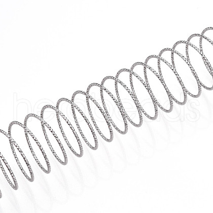 Textured Brass Memory Wires KK-N258-03P-1