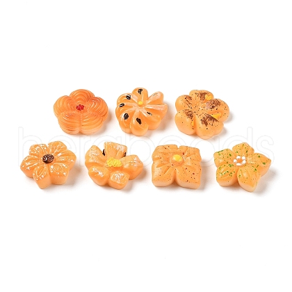 Opaque Resin Imitation Food Decoden Cabochons RESI-S396-18-1