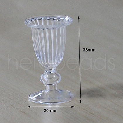 Glass Cups Miniature Ornaments MIMO-PW0001-149E-1