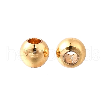 Rack Plating Brass Beads KK-XCP0001-90A-G-1