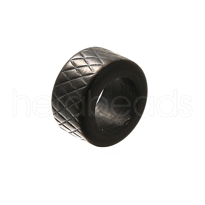 304 Stainless Steel European Beads STAS-R140-04EB-1