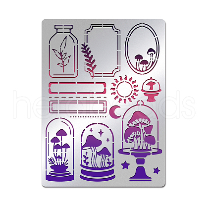 Custom Stainless Steel Cutting Dies Stencils DIY-WH0289-034-1