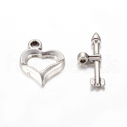 Tibetan Style Toggle Clasps AC2020-1