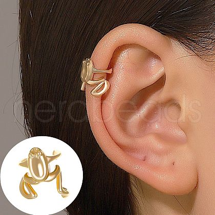 Brass Cuff Earrings for Women WGCA6F2-22-1