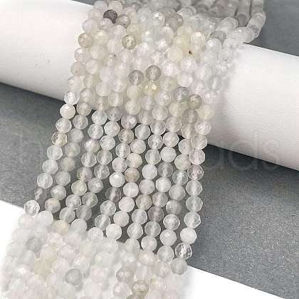 Natural White Moonstone Beads Strands G-Z058-A01-01-1