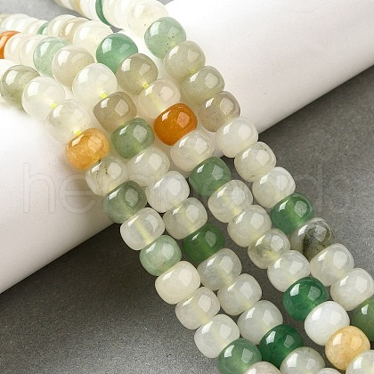 Natural Mixed Aventurine Beads Strands G-U023-B02-01-1