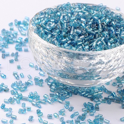 11/0 Two Cut Glass Seed Beads CSDB23-1