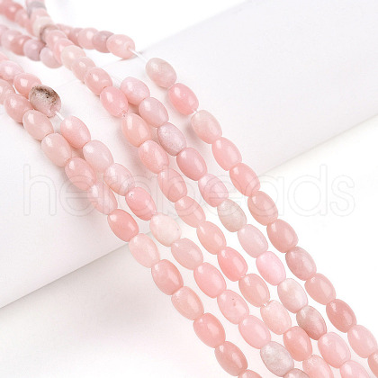 Natural Pink Opal Beads Strands G-N346-02A-09-1