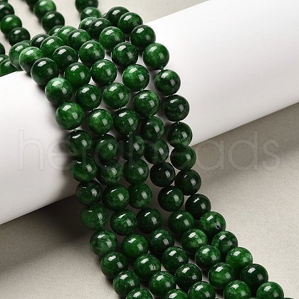 Natural Malaysia Jade Beads Strands X-G-A146-8mm-B04-1