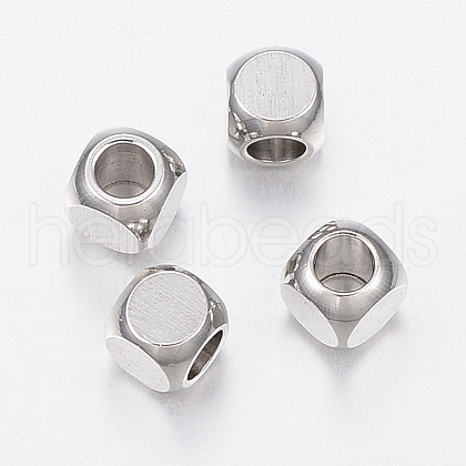 Tarnish Resistant 304 Stainless Steel Beads STAS-G170-36P-4mm-1