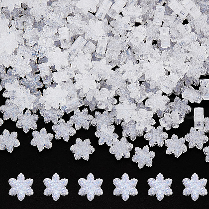 HOBBIESAY 200Pcs Transparent Acrylic Beads OACR-HY0001-14-1