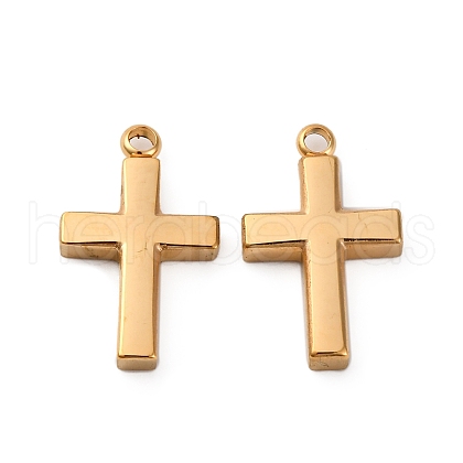 304 Stainless Steel Pendants STAS-C129-01G-1