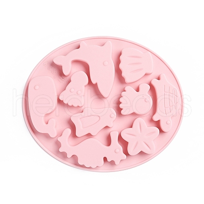 Marine Organism Food Grade Silicone Molds DIY-G022-07-1