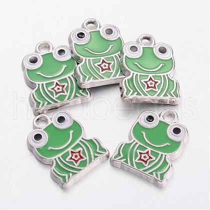 Alloy Enamel Pendants EA218Y-NF-1