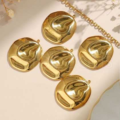 304 Stainless Steel Pendants STAS-M116-29G-1