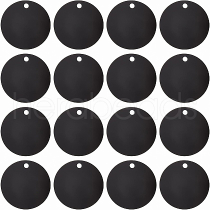 BENECREAT 20Pcs Aluminum Pendants FIND-BC0001-88-1