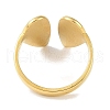 Ion Plating(IP) 304 Stainless Steel Enamel Wing Cuff Finger Rings RJEW-L107-084G-02-3