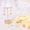  16Pcs 8 Style Rack Plating Brass Micro Pave Clear Cubic Zirconia Pendants KK-NB0001-72-2