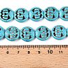 Synthetic Turquoise Beads Strands UNKW-T001-A10-02-5