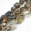 Natural Smoky Quartz Beads Strands G-R439-31D-1