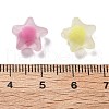 Frosted Transparent Acrylic Beads OACR-A032-13A-3
