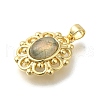 Natural Mixed Stone Pendants G-K381-01G-3