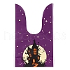 100Pcs Rabbit Shaped Halloween Candy Plastic Bags ABAG-U001-02K-2