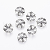 Tarnish Resistant 304 Stainless Steel Bead Caps STAS-G161-17P-1