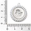 Brass Micro Pave Cubic Zirconia Pendants KK-L228-14P-02-3