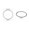 Tarnish Resistant 304 Stainless Steel Linking Ring STAS-T047-15A-2