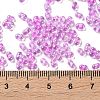 AB Color Plated Glass Seed Beads SEED-L011-06B-12-4